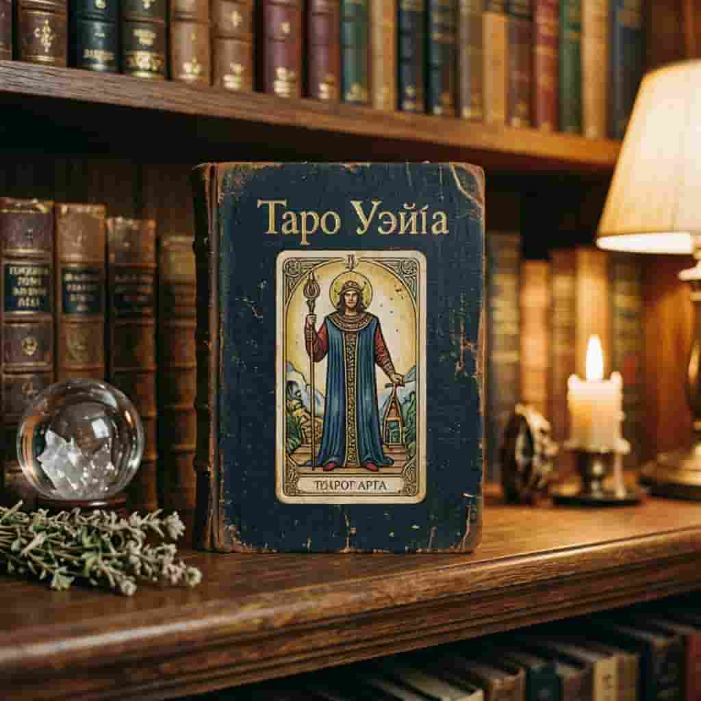 книга по таро Уэйта на картинке
